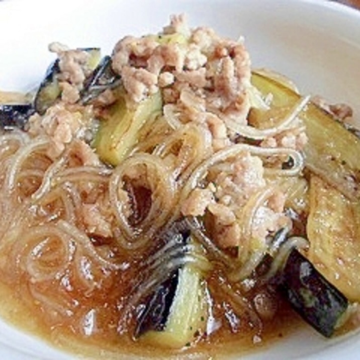 なすと春雨のひき肉炒め レシピ 作り方 By Makura S 楽天レシピ